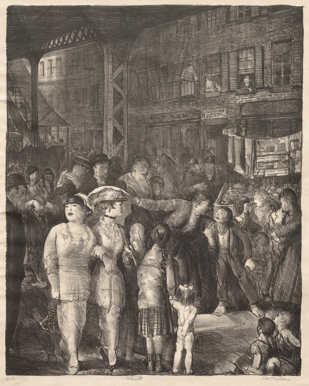 La calle de George Bellows