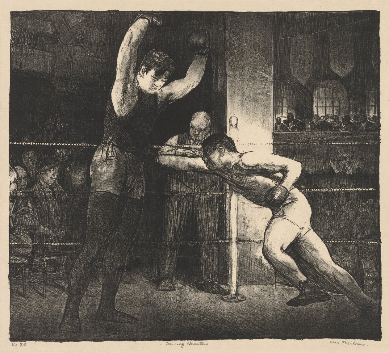 Instalaciones de entrenamiento de George Bellows