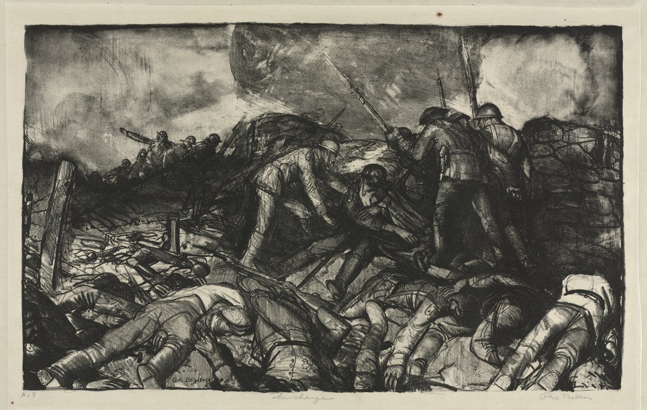Serie de guerra: La carga de George Bellows