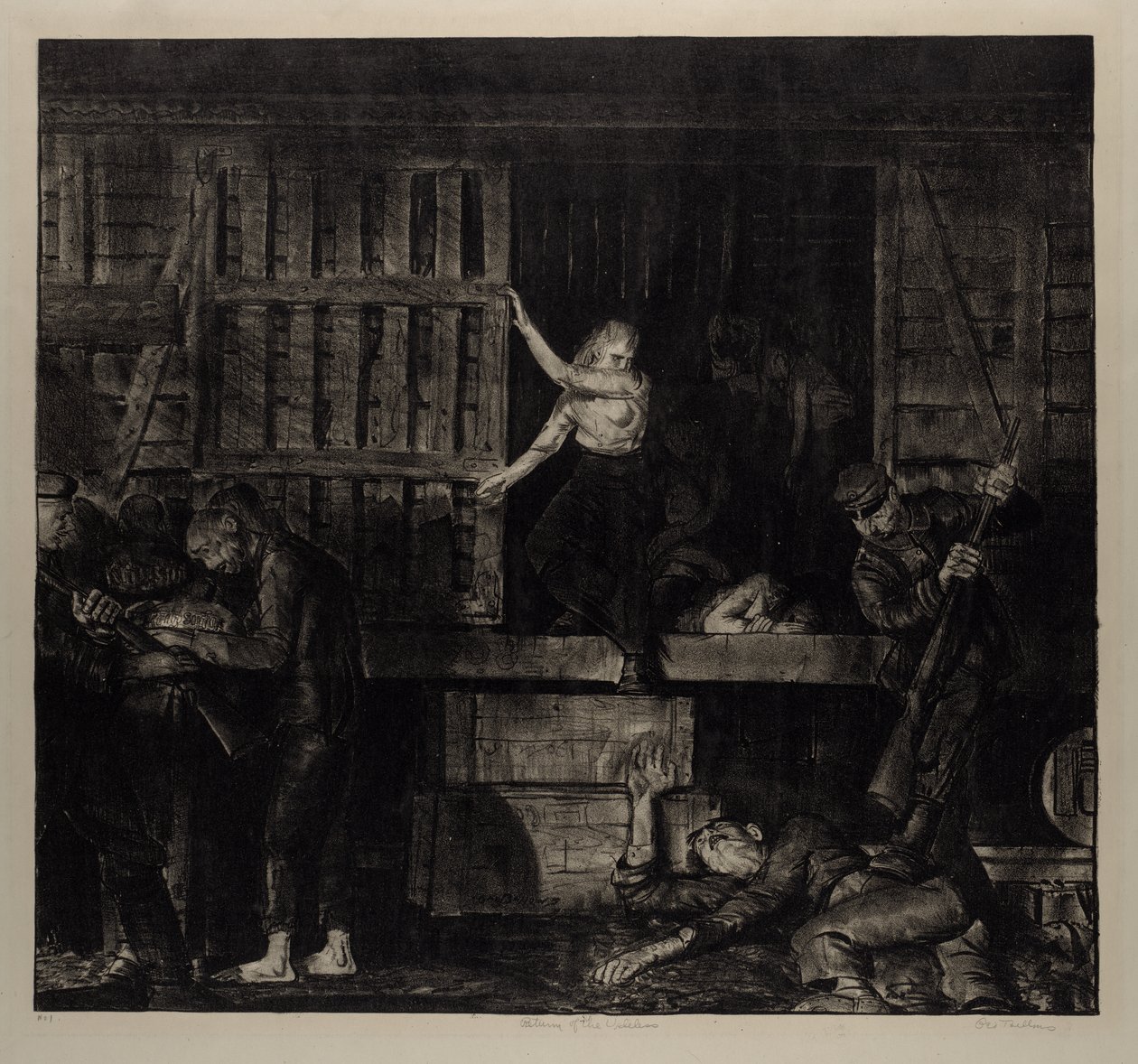 Serie «War»: El regreso de los inútiles de George Bellows