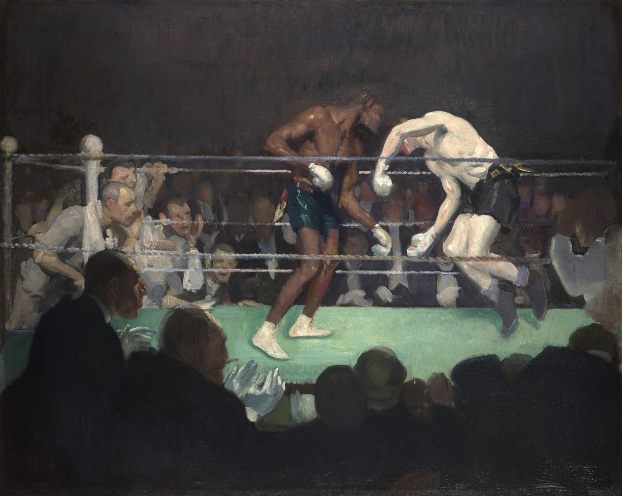Combate de boxeo de George Benjamin Luks