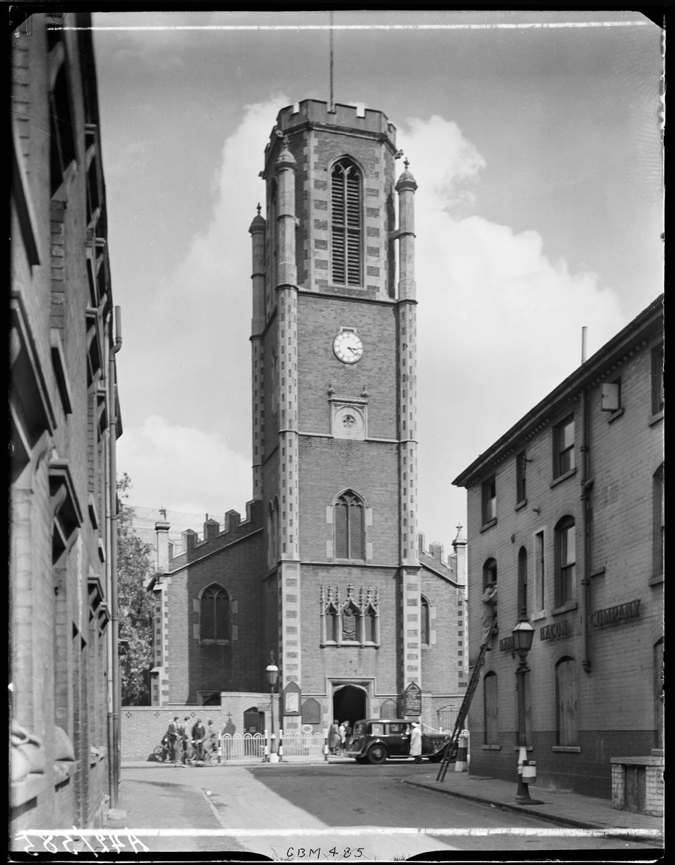 Iglesia del Obispo Ryder, Gem Street, Gosta Green, Birmingham de George Bernard Mason
