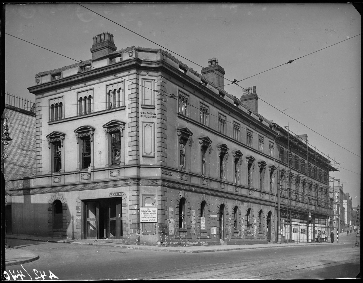 Edificios Coloniales, 7 Horsefair, Ladywood, Birmingham de George Bernard Mason