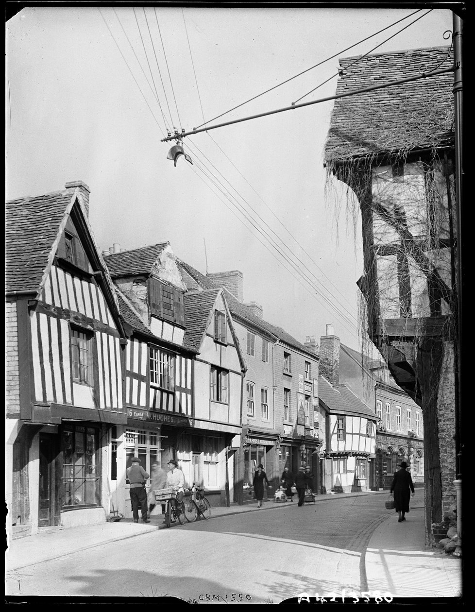 Friar Street, Worcester, Worcestershire, 1942 de George Bernard Mason