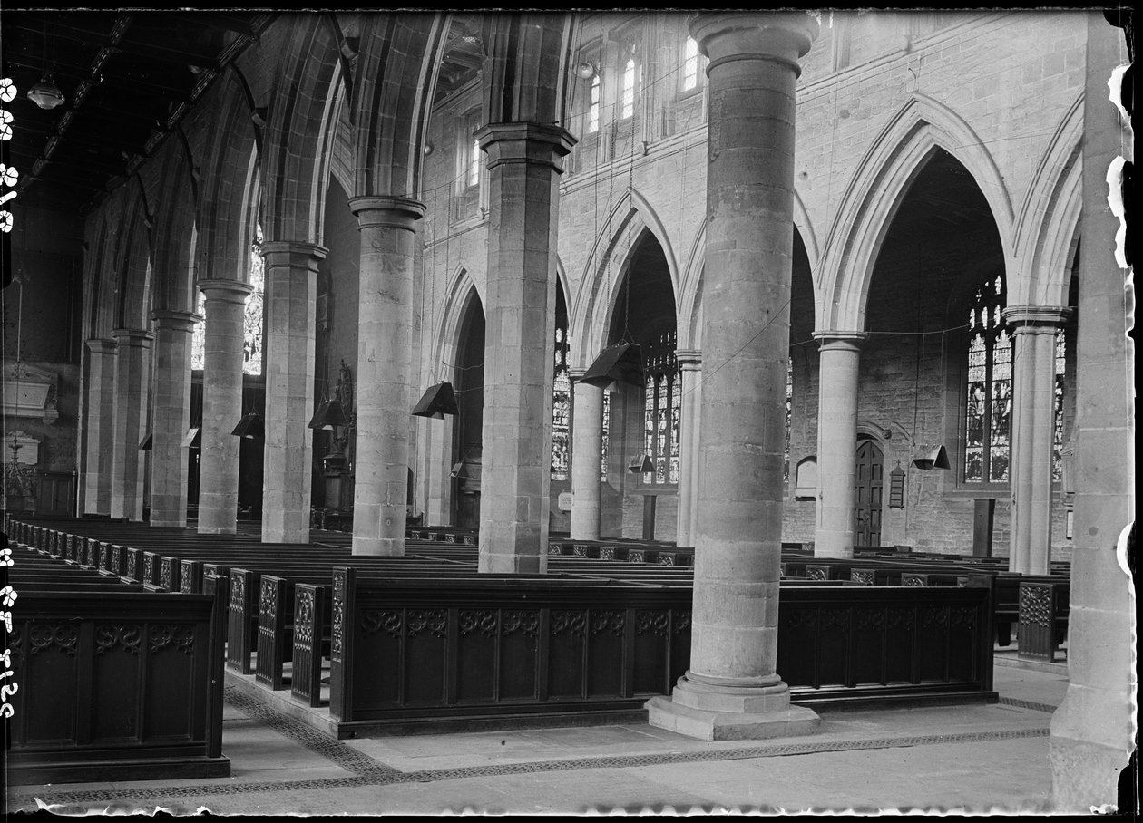 Catedral de Todos los Santos, Kirkgate, Wakefield, 1942 de George Bernard Wood