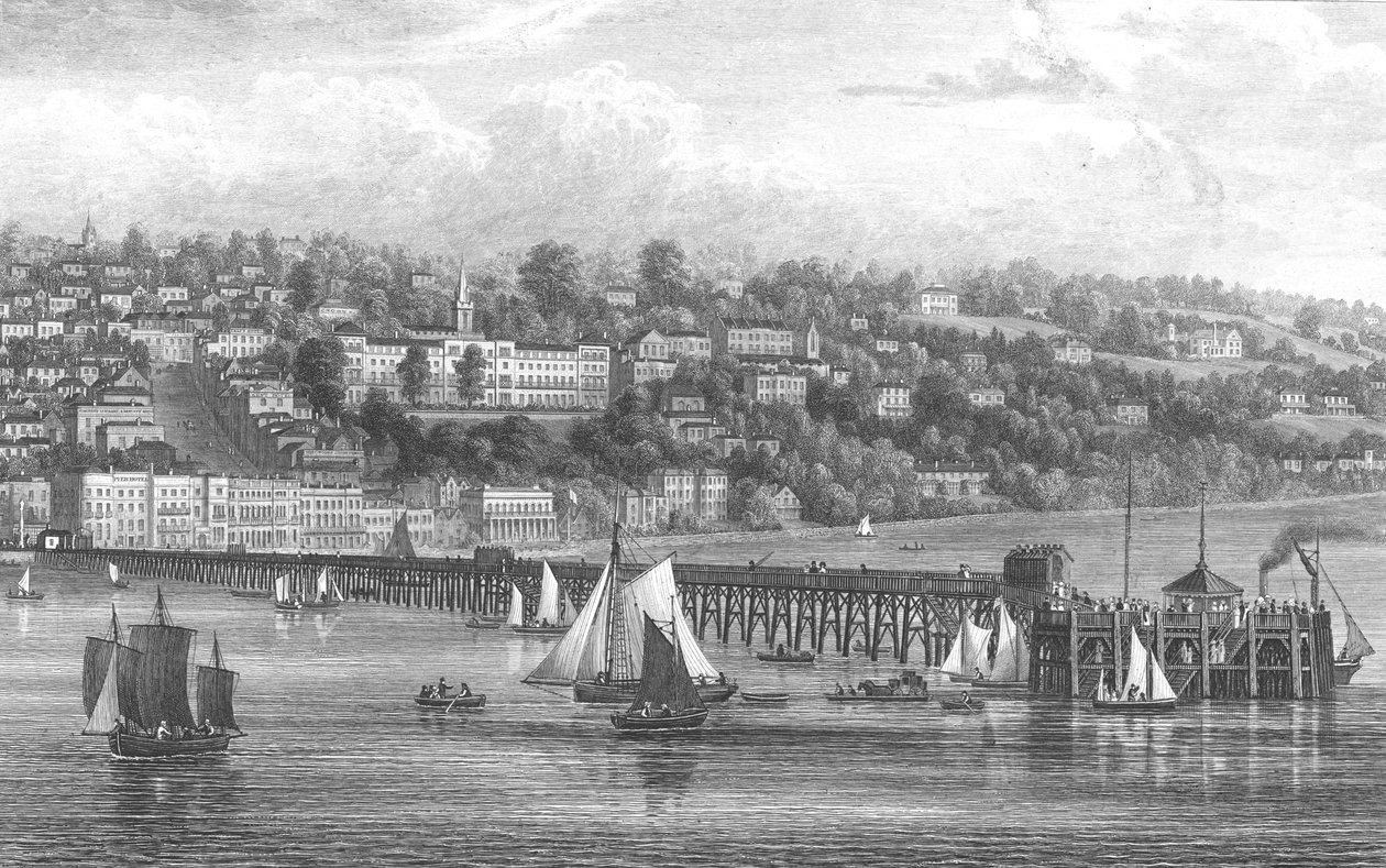 Ryde, Isla de Wight, 1855 de George Brannon