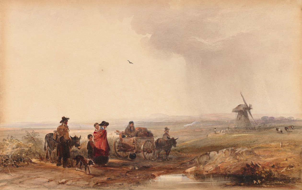 Campamento gitano, Holanda de George Bryant Campion