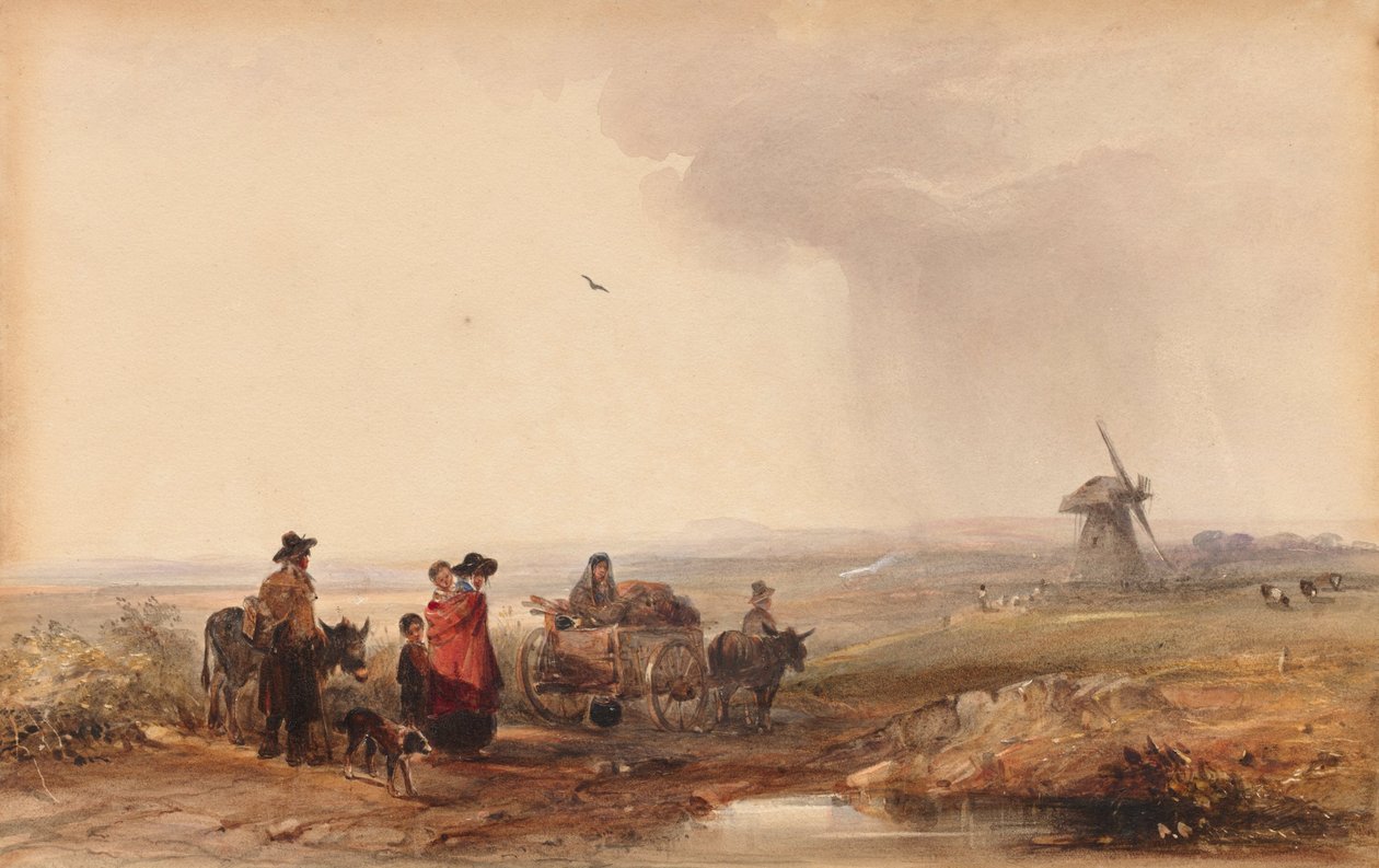 Campamento gitano, Holanda de George Bryant Campion