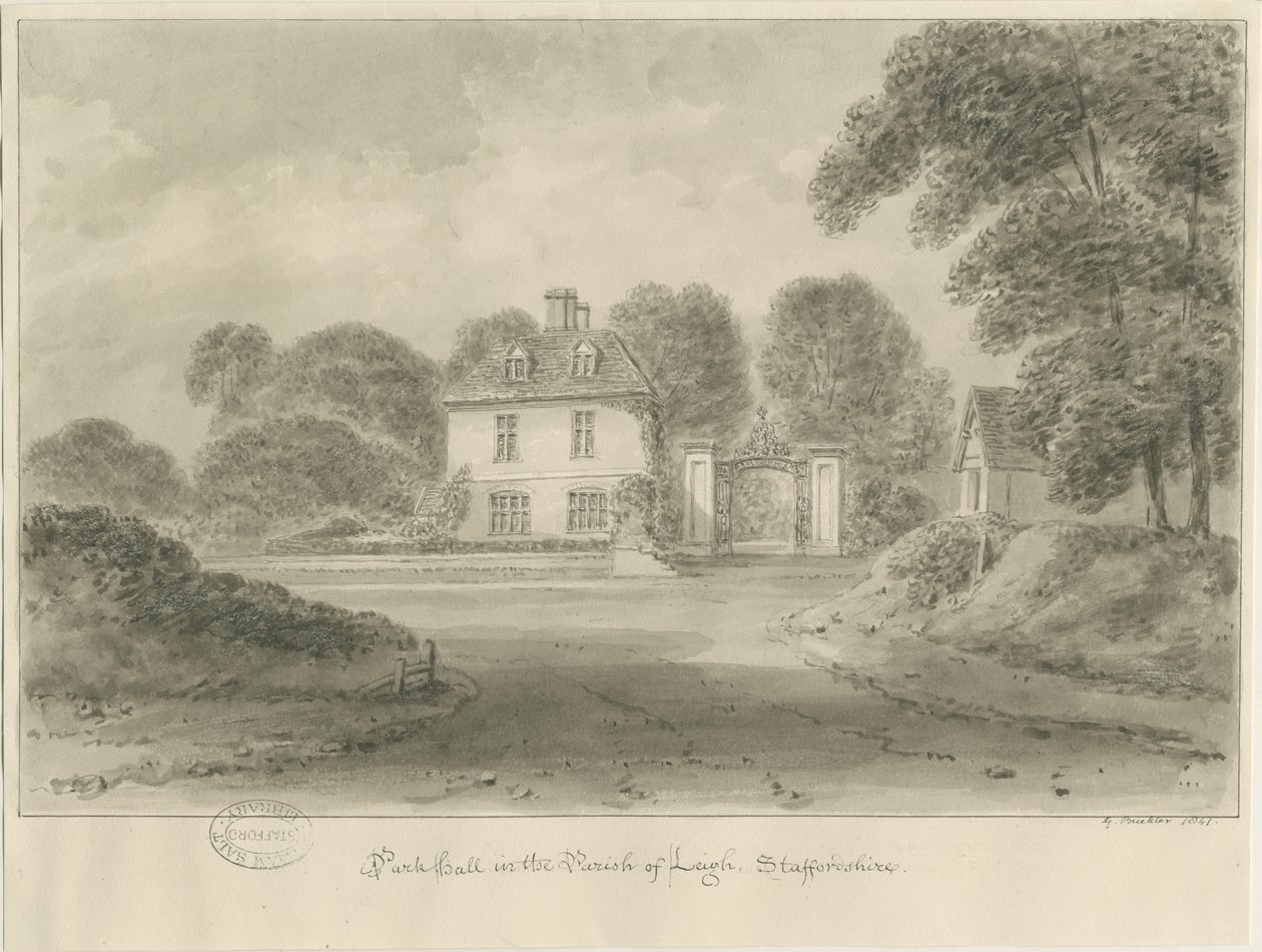 Leigh - "Park Hall" de George Buckler