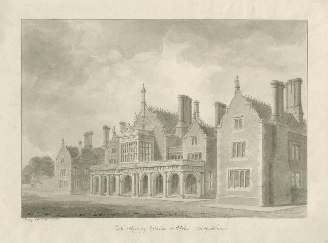 Stoke-upon-Trent - Estación de Tren de George Buckler