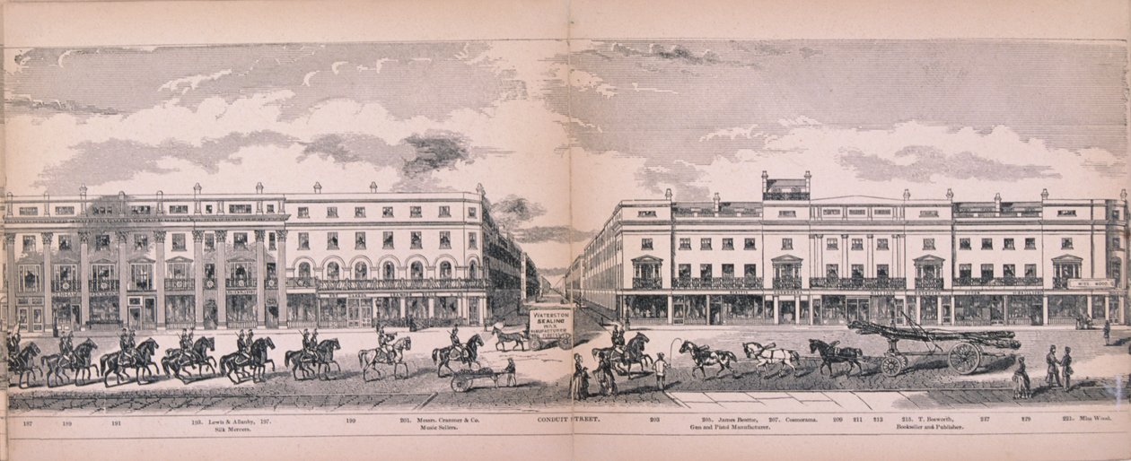 Panorama de Londres, 1849 de George C Leighton