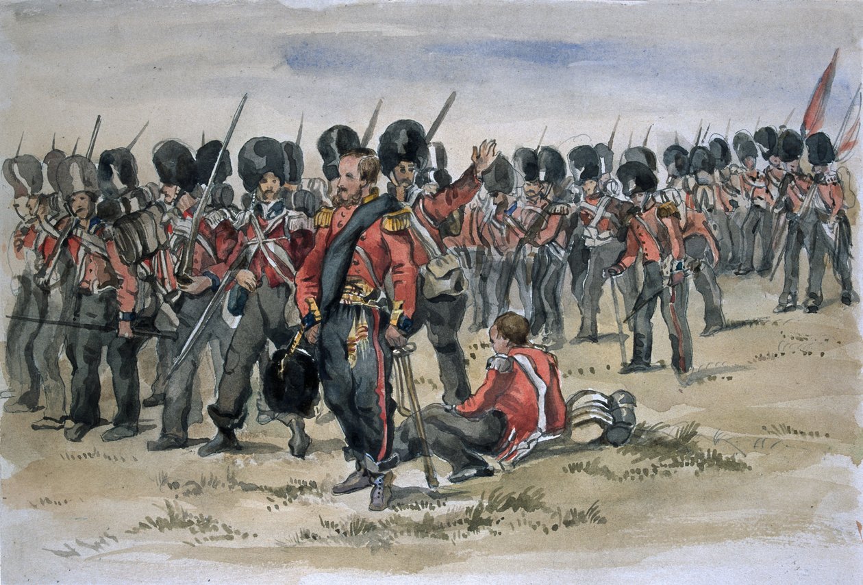 Marcha sobre el Alma, Guerra de Crimea, 1854 de George Cadogan