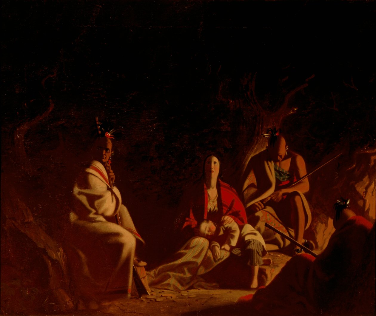 Capturado por los indios de George Caleb Bingham