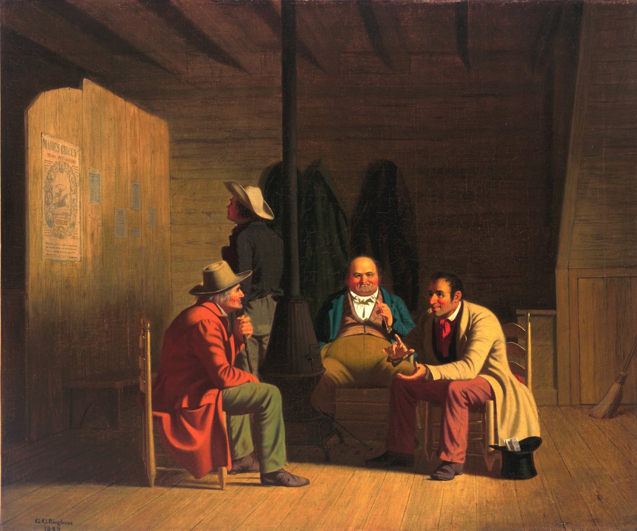 Político nacional de George Caleb Bingham