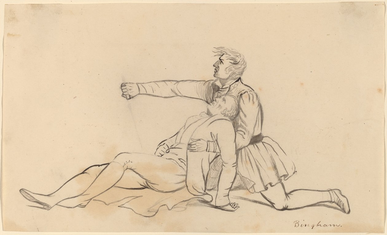 La muerte del general Warren de George Caleb Bingham