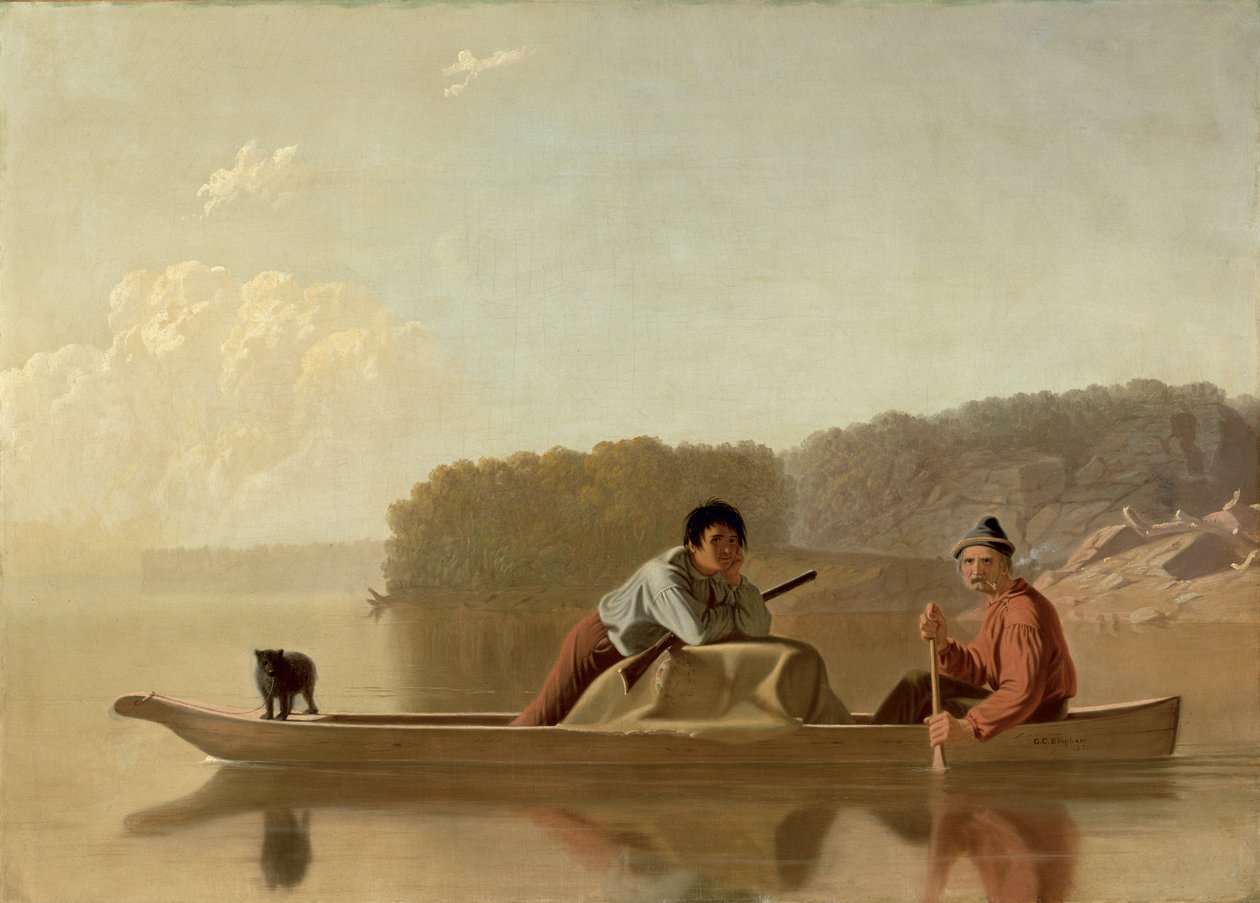 El Regreso de los Tramperos, 1851 de George Caleb Bingham