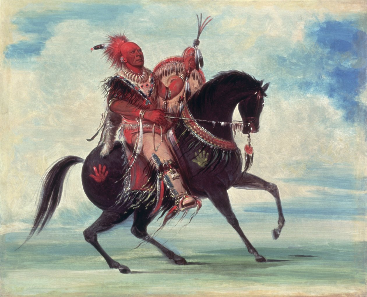 Jefe Keokuk de George Catlin