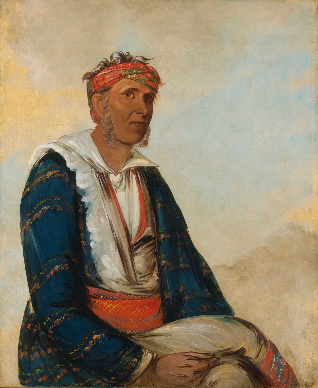 Cól-lee, un jefe de banda de George Catlin