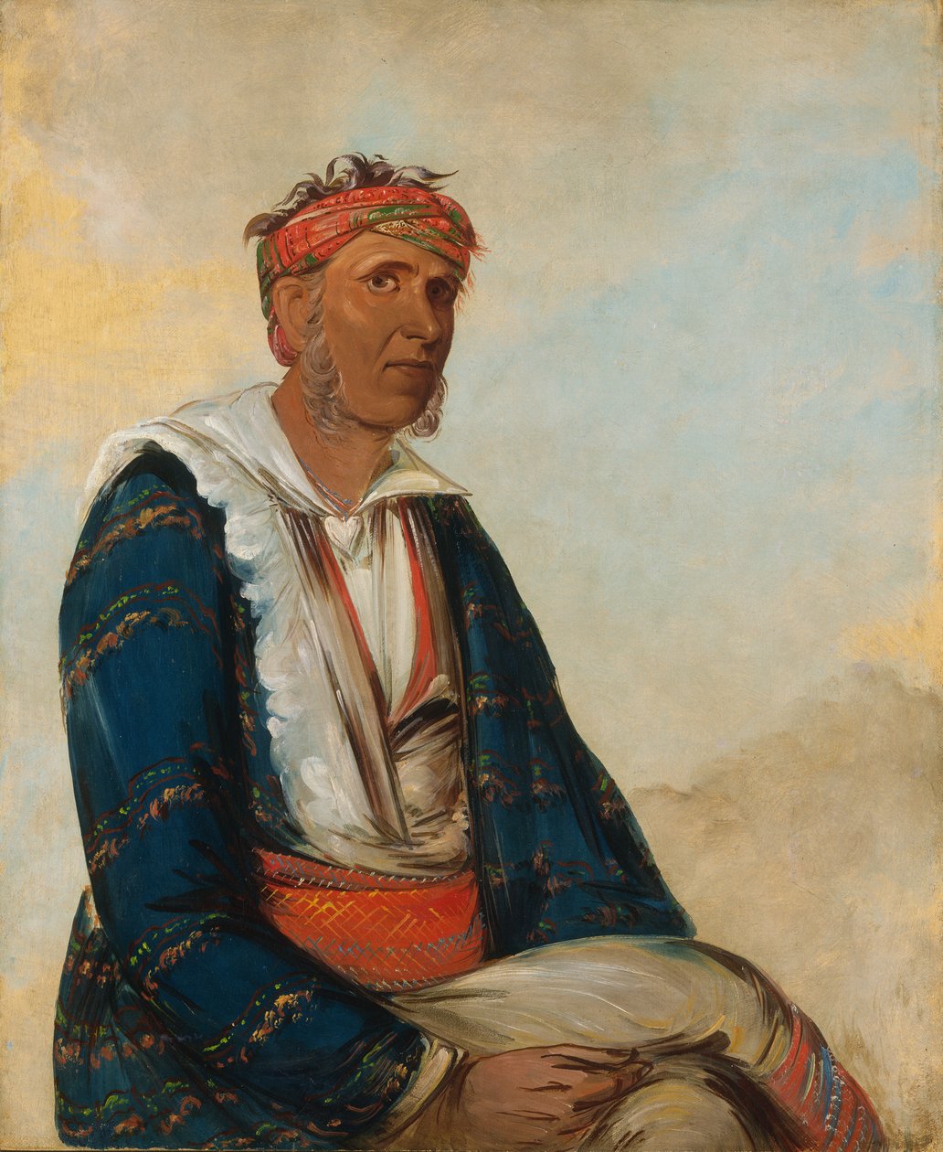 Cól-lee, un Jefe de Banda, 1834 de George Catlin