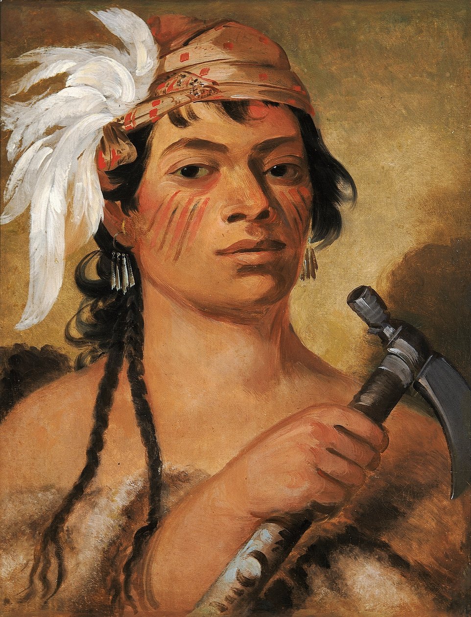 Buen cazador, un guerrero de George Catlin