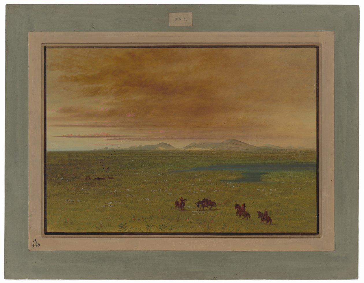Gran lavadero, Pampa del Sacramento de George Catlin