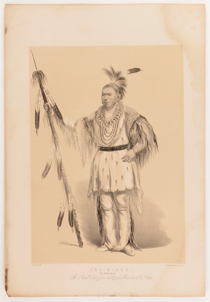 Joc-o-sot, el Oso Caminante de George Catlin