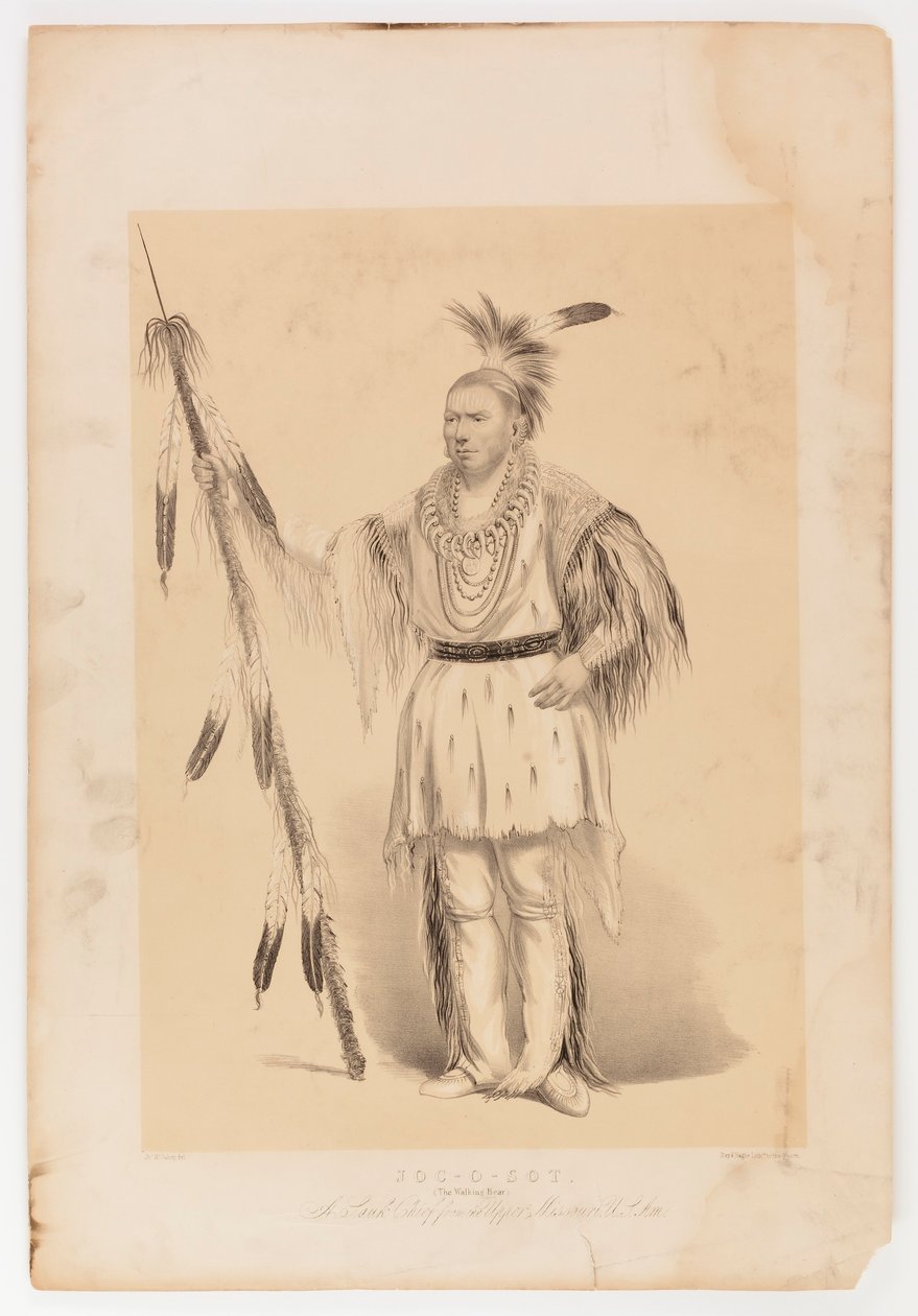 Joc-o-sot, el Oso Caminante de George Catlin