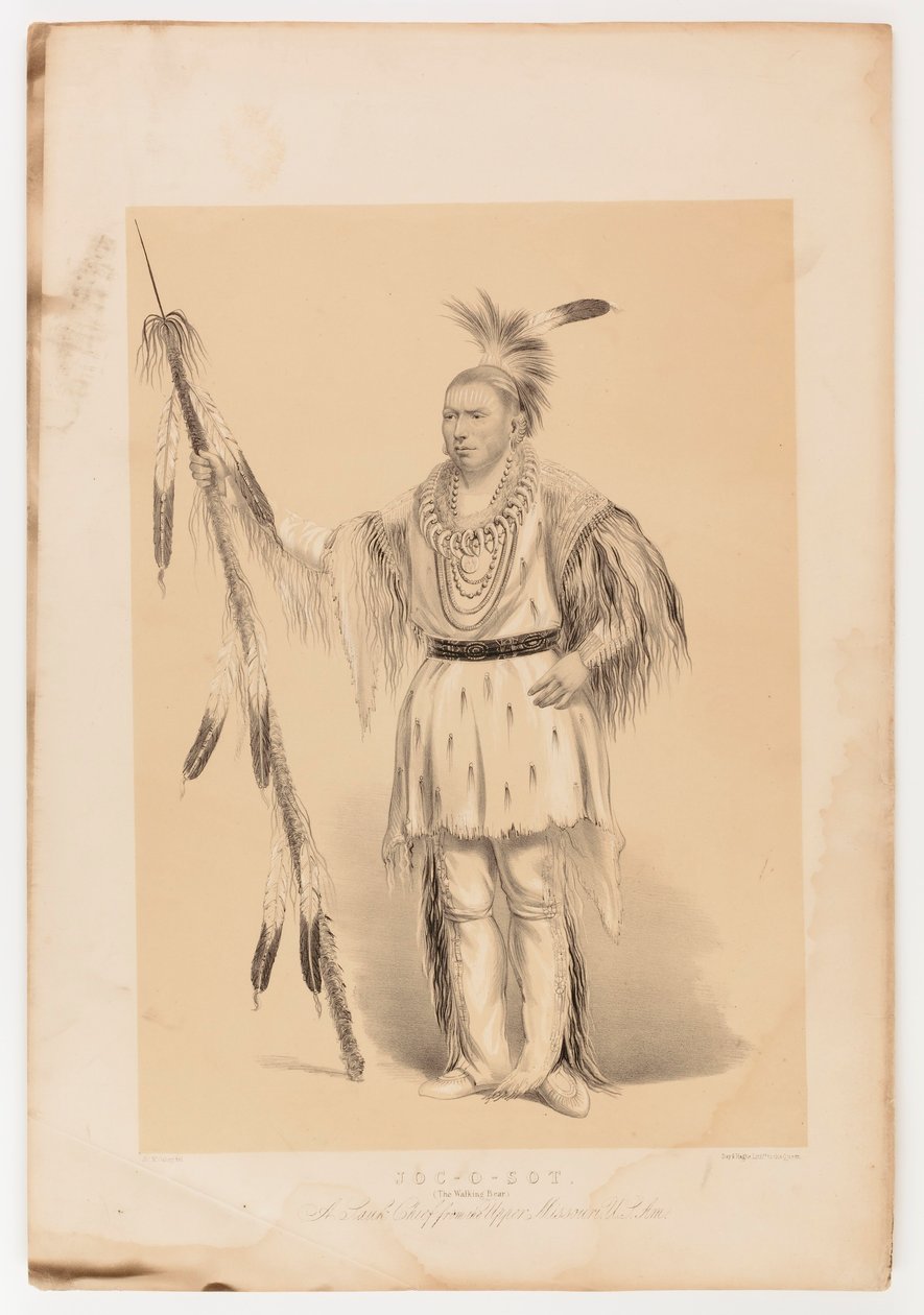 Joc-o-sot, el Oso Caminante de George Catlin