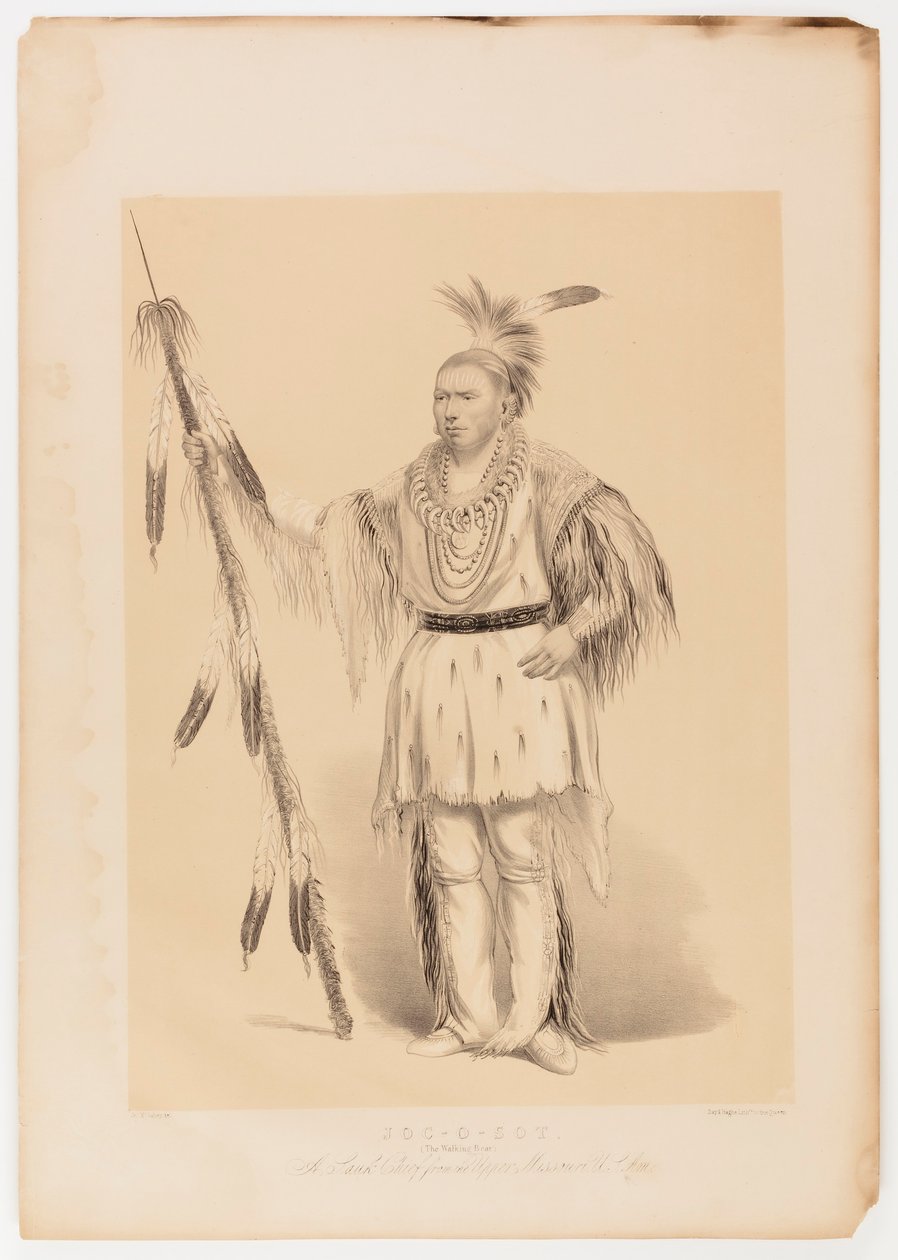 Joc-o-sot, el Oso Caminante de George Catlin