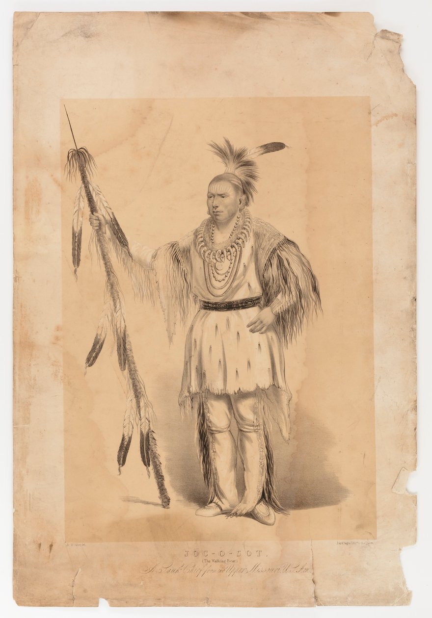 Joc-o-sot, el oso andante de George Catlin