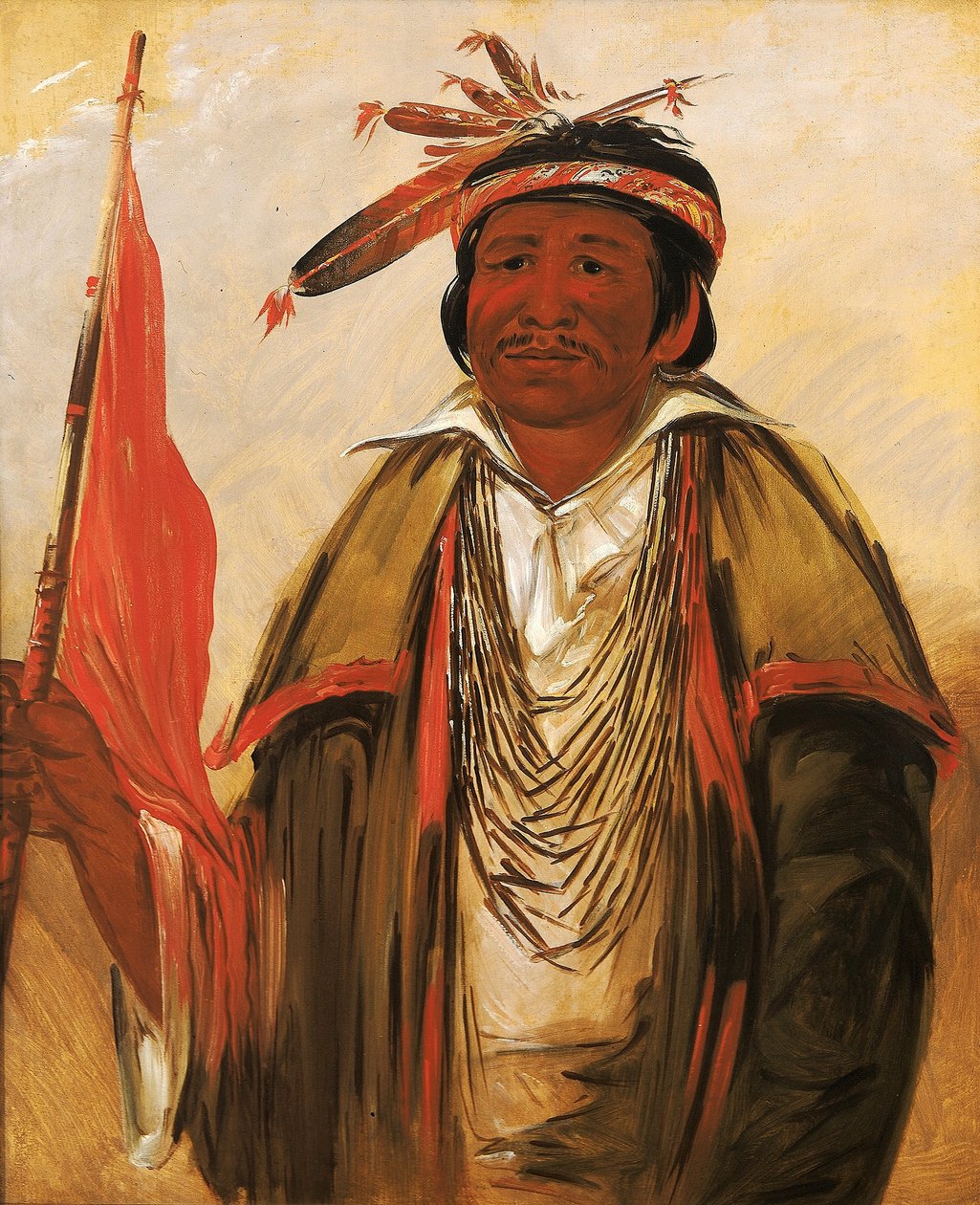 Ke-chím-qua, Gran Oso de George Catlin