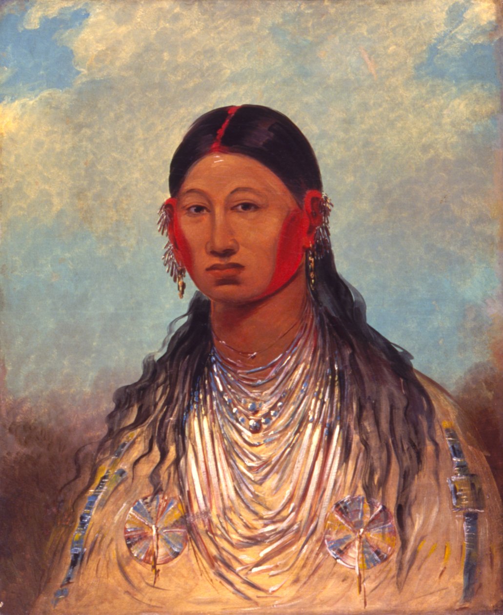 Koon-za-ya-me, Águila de guerra hembra de George Catlin