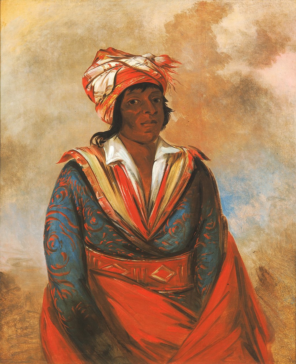 Kút-tee-o-túb-bee, ¿Cómo mató, a un valiente notable de George Catlin