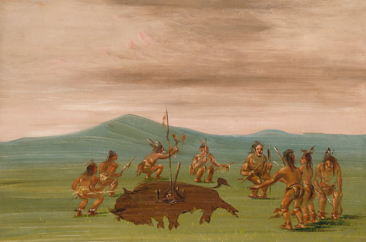 Búfalo de Medicina de los Sioux de George Catlin