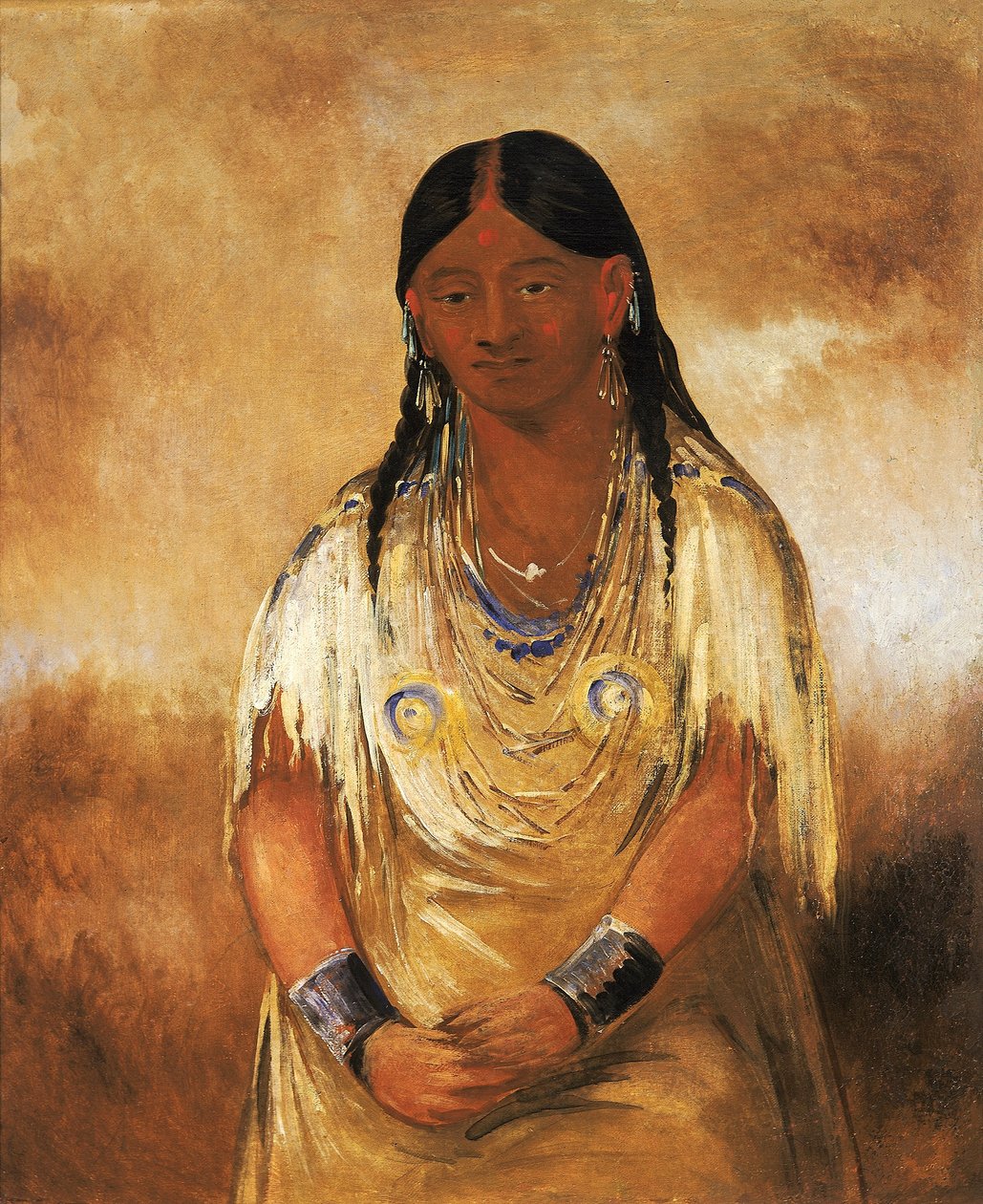 Mún-ne-o-ye, una mujer de George Catlin