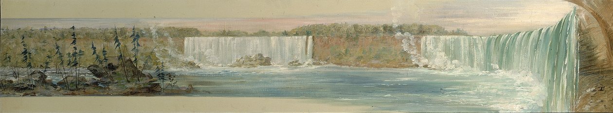 Cataratas del Niágara de George Catlin