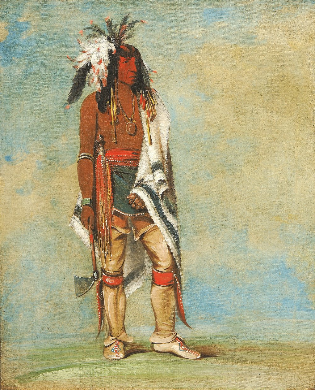 Nót-to-way, un Jefe de George Catlin