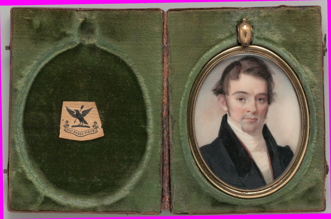 Retrato de un caballero de George Catlin