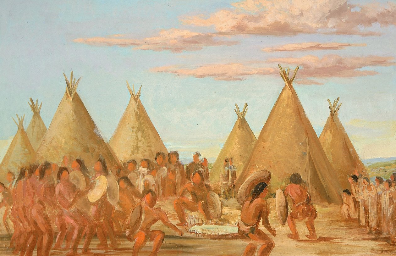 Fumar el Escudo de George Catlin