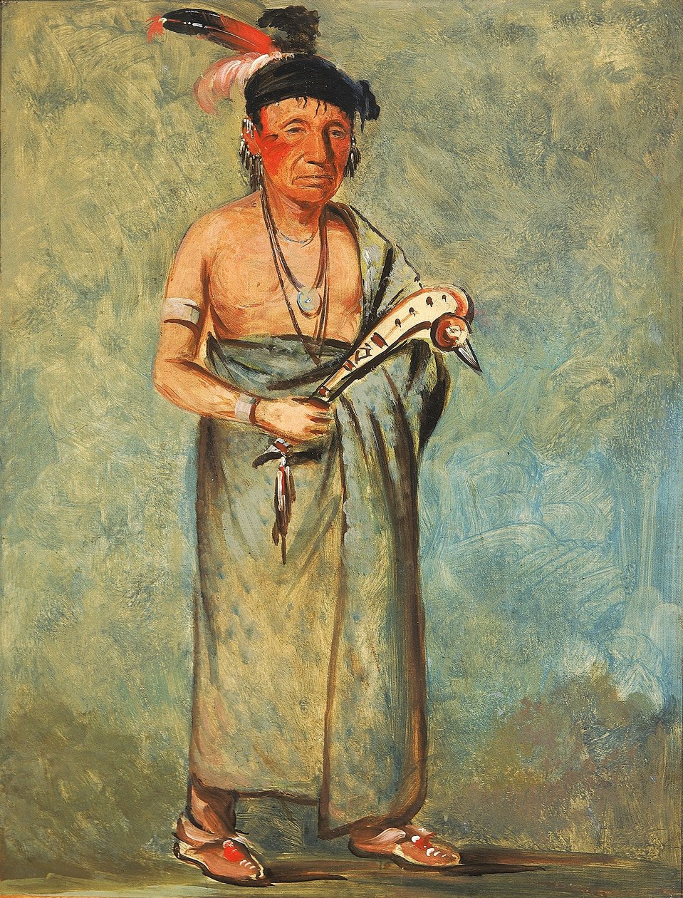 Span-e-o-née-kaw, El español de George Catlin