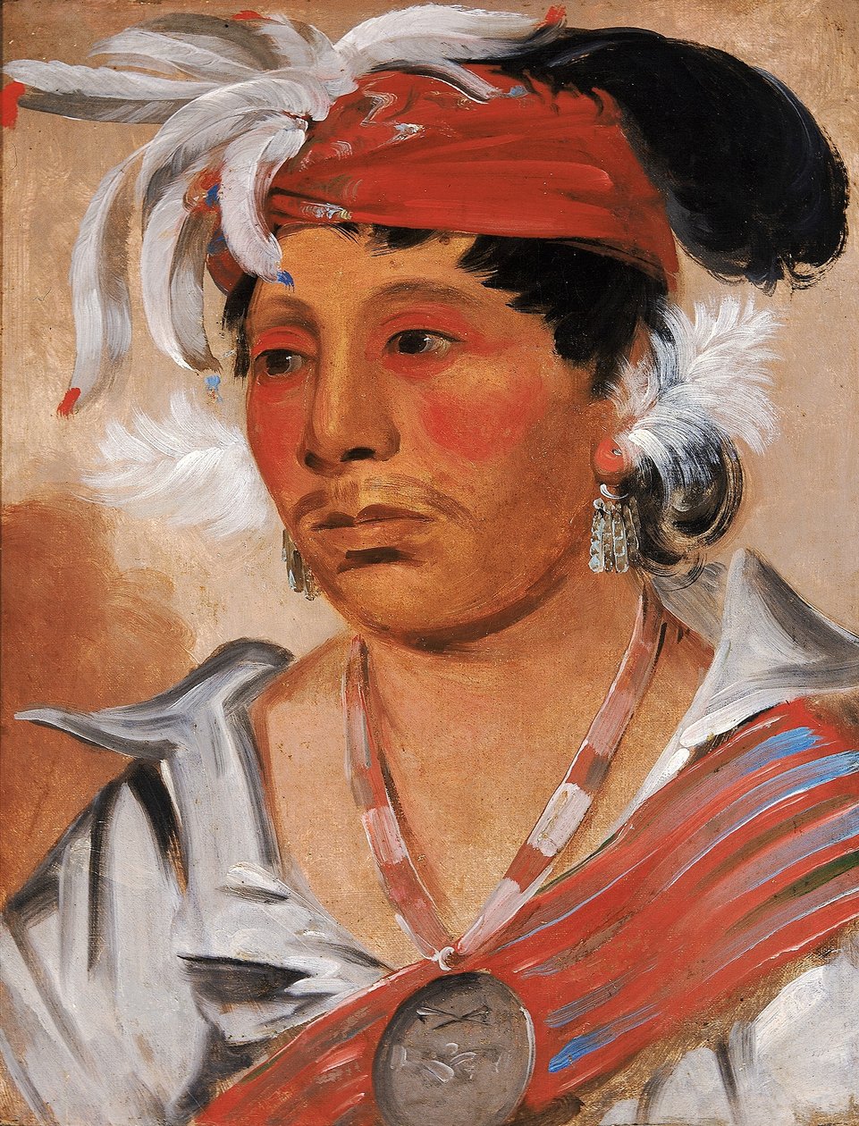 String, un guerrero de renombre de George Catlin