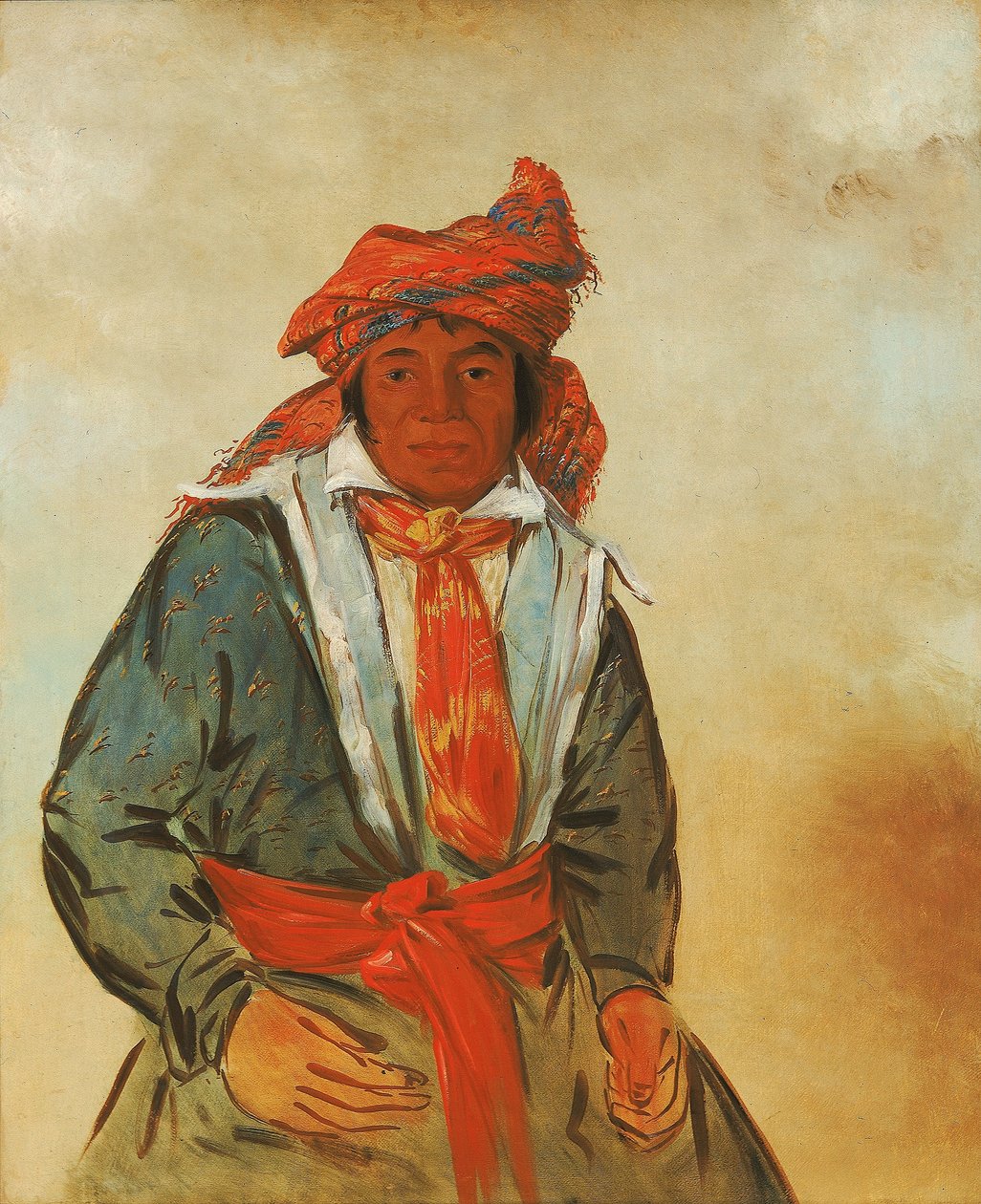 Wat-al-le-go, el Valiente de George Catlin