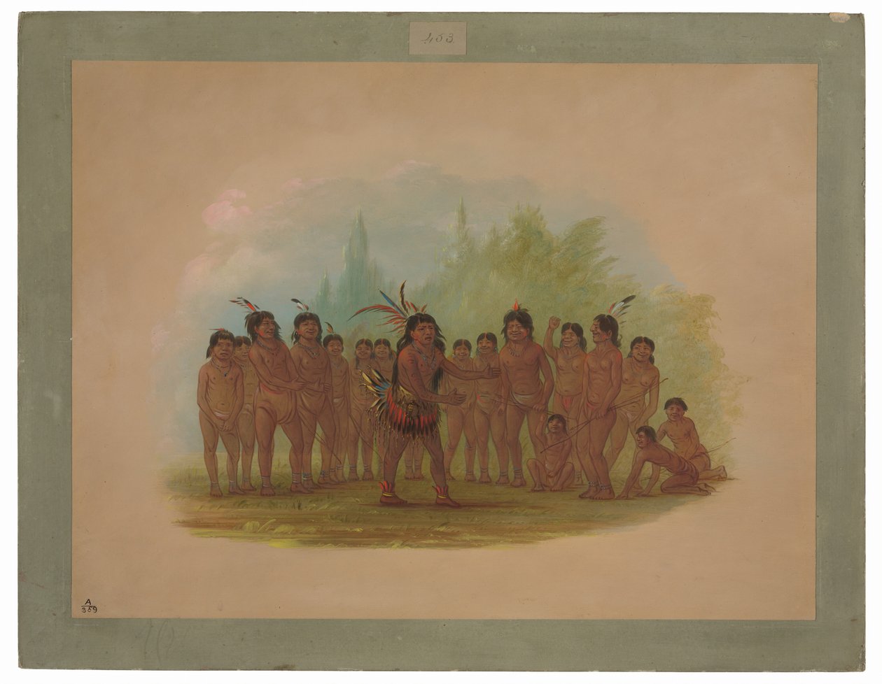 Indios Zurumati de George Catlin