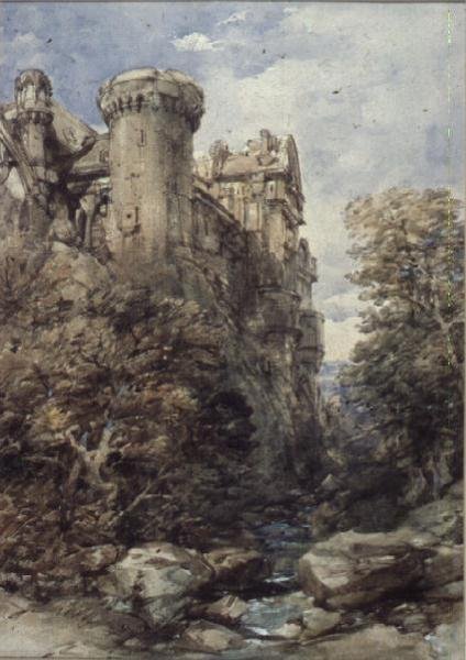 Castillo de Craigmillar de George Cattermole