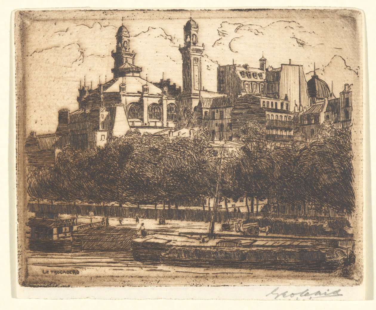 Le Trocadero de George Charles Aid