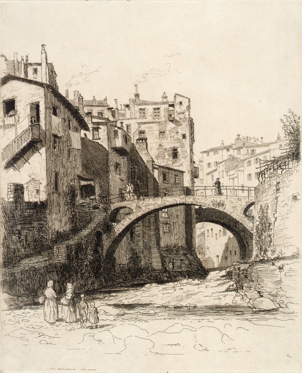 Los Dos Puentes, San Remo de George Charles Aid