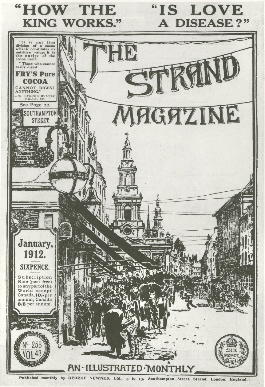 Portada de The Strand Magazine de George Charles Haite