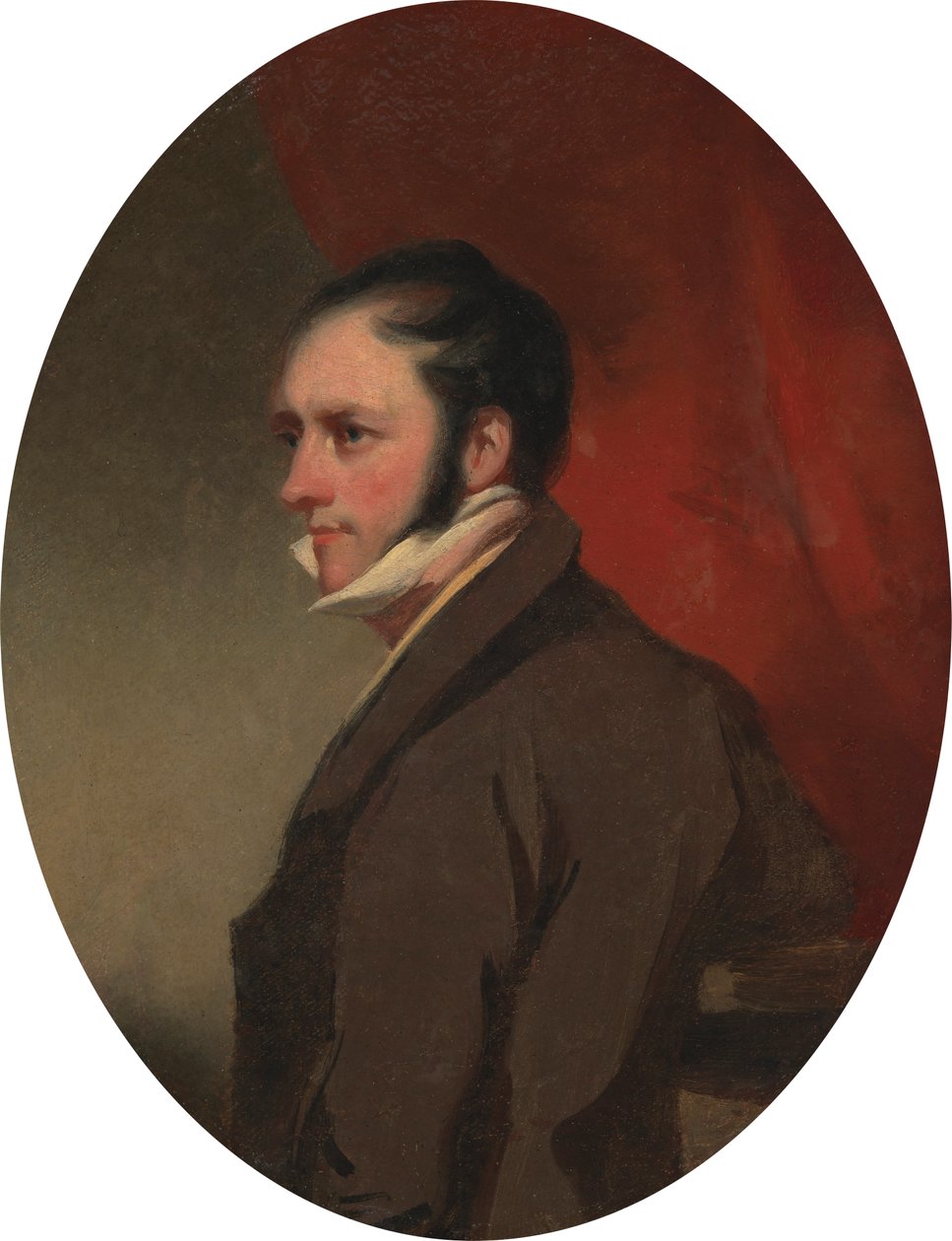 Un hombre llamado W. C. Hunter de George Chinnery