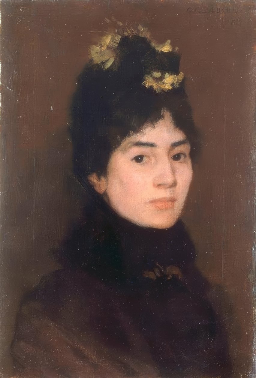Retrato de la Sra. Mark Fisher de George Clausen