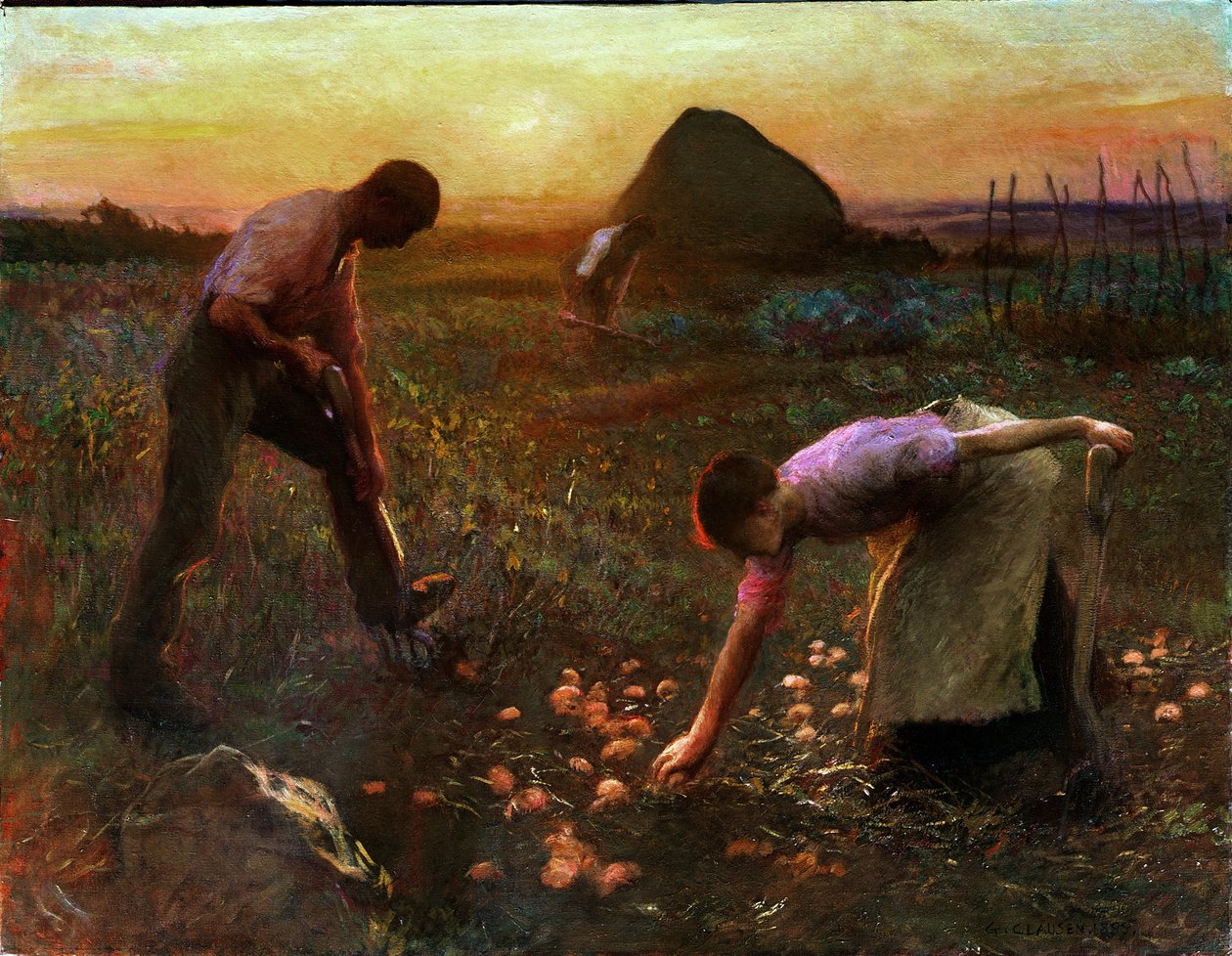 El jardín de la parcela de George Clausen